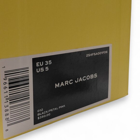 Marc Jacobs The Rinestone J Marc Heeled Sandals -US Size 5- NWB - Picture 16 of 16